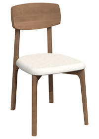 Chaise en noyer CW-1910