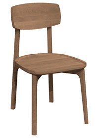 Chaise en noyer CW-1910