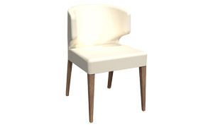 Chaise en noyer CW-1231